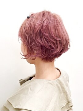 アンドユー(& you.) ショートボブ×パーマ