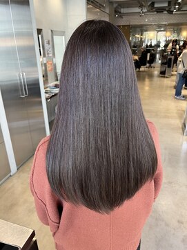 オーガニック リブ 川越(organic+live) 20代30代40代大人可愛い髪質改善カラー艶感ストレート透明感