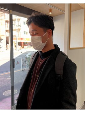 ヌーク 押上店(NooK) アップバング/ビジネススタイル/簡単スタイリング/メンズサロン