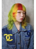 派手髪/個性派/デザインカラー/ハイトーン名古屋/ブリーチ