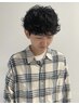 【メンズ限定パーマコース】カット＋水パーマ＋眉カット＋炭酸スパ