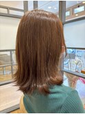 20代30代40代シースルーバングヘア×ショコラアッシュ
