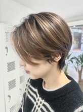 《*CHICの創るヘアデザイン*》顔周りカット/大人ショート/メンズパーマもお任せ◎