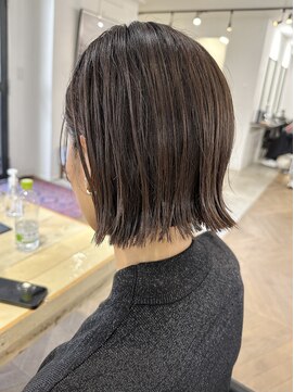 ファイブシーン アオヤマ(5SCENE AOYAMA) 切りっぱなしボブミニボブパーマくびれボブ外ハネボブ内巻きボブ