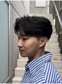 骨格補正カットのみでこの毛流れ◎
