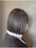 グレージュ/タッセルボブ