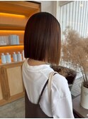 似合わせ前下がりボブ×髪質改善トリートメント