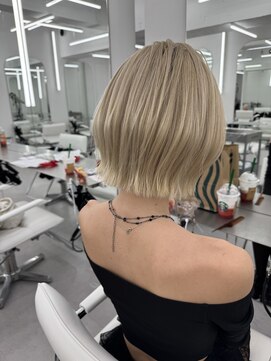 アマトウキョウスマートサロン(AMA TOKYO×Smart Salon) くびれボブ タッセルボブ 韓国ボブ