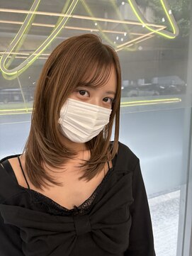 キング 梅田店(K!ng) 縮毛矯正髪質改善ハイライトレイヤーカット梅田美容室エクステ