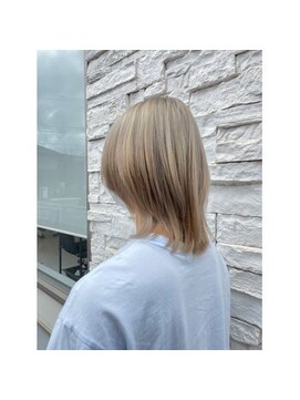 テーラヘアー 蘇我2号店(TELA HAIR) ブリーチベージュ