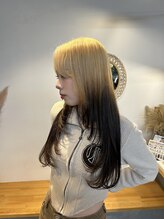 オリーブグリーン シャドールーツ チョコレートブラウン サイドポニー ヘイリーボブ ココアグレージュ