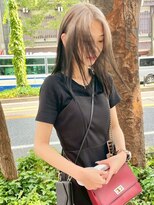 ネハス 名古屋栄店(nehus.) ブリーチ/クラゲヘアー/小顔に見せるヘア/ココアベージュ