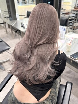 サンクマーケット 渋谷(cinq MARKET) 渋谷ブリーチカラーハイトーンカラーラベンダーグレージュ韓国