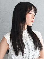 アース 日吉店(HAIR&MAKE EARTH)&nbsp;20代30代40代髪質改善トリートメントブルーブラック透け感