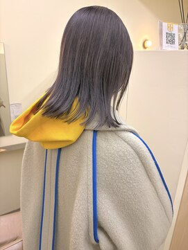 ヒントステーション(HINTSTATION) 〈浅草 半個室〉ハイブリーチ/ラベンダーグレー