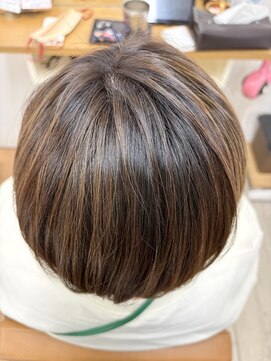 ベアーズ1 【40代】白髪ぼかし/マッシュスタイル