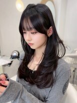 ノエシキカ(noe sikika) ミディアム/韓国/レイヤーカット/ダブルカラー/栄e66