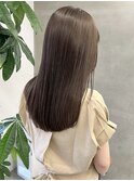 京都西院/ベージュカラー ブリーチ 髪質改善 ダブルカラー