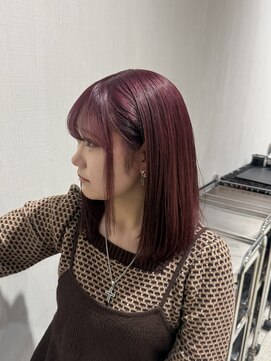 リジョイスヘア エン(REJOICE hair EN) カシスレッド