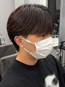 エルマーク 本山(L-MARK) マッシュヘア/フェザーパーマ/メンズヘア/men's