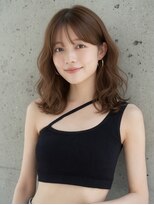 リークフー(Ree cu fuu)&nbsp;レイヤーカット透明感カラー夏カラーブリーチ無しカラー