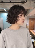 小顔ボブパーマレイヤーパーマパーマ落としフレンチボブ