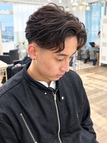 ユイマァルスロウ 倉敷(YUIMARLSLOW) メンズサロン★20代30代40代倉敷★フェザーパーマ★メンズパーマ