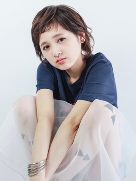 テトヘアー(teto hair) SHORT［ウルフ・ショートバング・グラデーションカラー］