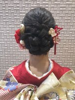 【新宿Olive’s by neolive】袴アップアレンジ