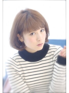 スタジオ 渋谷 原宿(Stujio) 耳かけ×大人かわいいナチュラルボブ