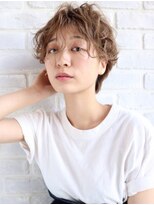 ネオリーブ コパン 鶴見店(Neolive copain)&nbsp;ウェーブショートはメリハリが大事