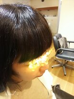ヘアー ダンクユー(hair Dank u) 前髪のポイント矯正