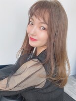 シェルター バイ トウキョウ(Shelter by TOKYO)&nbsp;ロングレイヤーカット×ベージュカラー