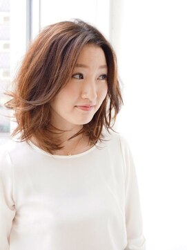 ヘアーメイク クルミネ(Hair Make CULMINE) パーマとオージュアトリートメントで叶えるフェミニンミディ☆