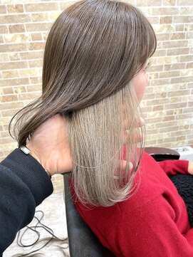 ペアル(PEAAL) インナーカラー　アディクシー　韓国風　オラプレックスブリーチ