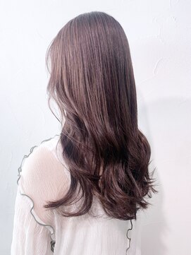 アイティーバイアルバム 下北沢店(IT by ALBUM) チョコレートブラウン_アースカラーくびれヘア_ba349731