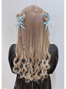 リアン(lien) ハーフツイン×ハートアレンジ♪