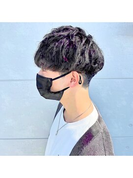 ヘアステージアミカル メンズパーマ