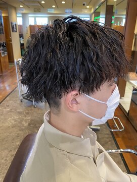 リットジェンツ 千葉(Lit Gents) ツーブロックマッシュ×ツイストスパイラル【YUSUKE】