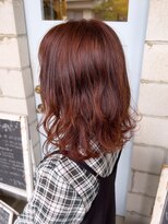 ニキ ヘアー ネイル 子安店(niki hair, nail) オレンジブラウン