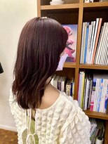 パドル(Paddle)&nbsp;ピンクブラウン/ピンクカラー/暖色カラー/レイヤーカット