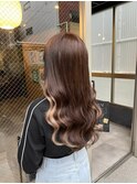 肩上ボブからプルエクステでロングヘアに*