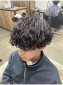 【TAKASHI】波巻きパーマ