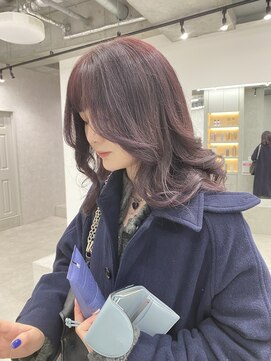 ヘアサロン ドット トウキョウ カラー 町田店(hair salon dot. tokyo color) イメチェン/レッドブラウン/似合わせカット/フルバング