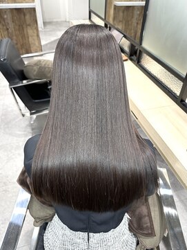 フォーク(FOLK) 【恵比寿】髪質改善酸熱トリートメント×酸性ストレート3