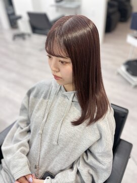 ミステル(MISTEL) 艶カラー　ピンクブラウン