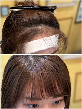 ザザ 高田馬場(ZA/ZA) クロスパーマ(前髪縮毛矯正パーマ)