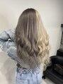 ヘアーデザイン ジェルム(Hair Design germe)&nbsp;ツートンギャルのミックス巻き