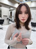 ザクザクレイヤーカット巻き方簡単ミディアムロング韓国表参道