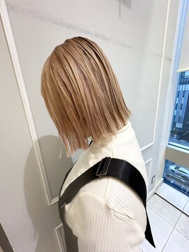 ネオリーブギンザ 銀座店(Neolive GINZA) (銀座) ブランドカラー　切りっぱなしボブ